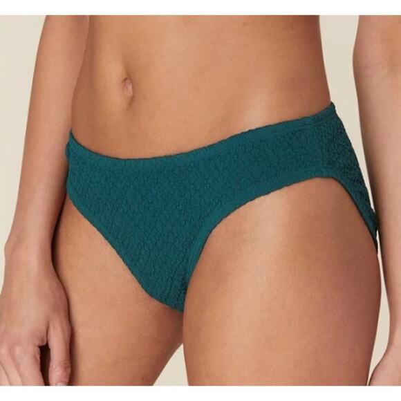 Andie Swim X Mindy Bikini Bottom Dragonfly Green Plus Size XXXL NEW - Picture 1 of 9